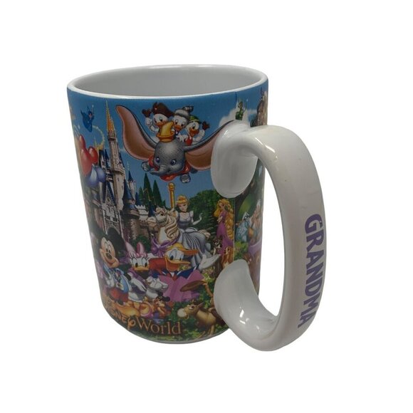 Disney Storybook Grandma Ceramic Mug READ Walt Disney World Collectible Coffee - Picture 11 of 12